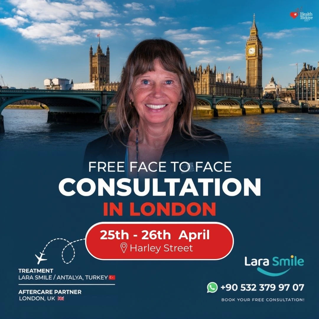 Lara Smile London dental consultation banner
