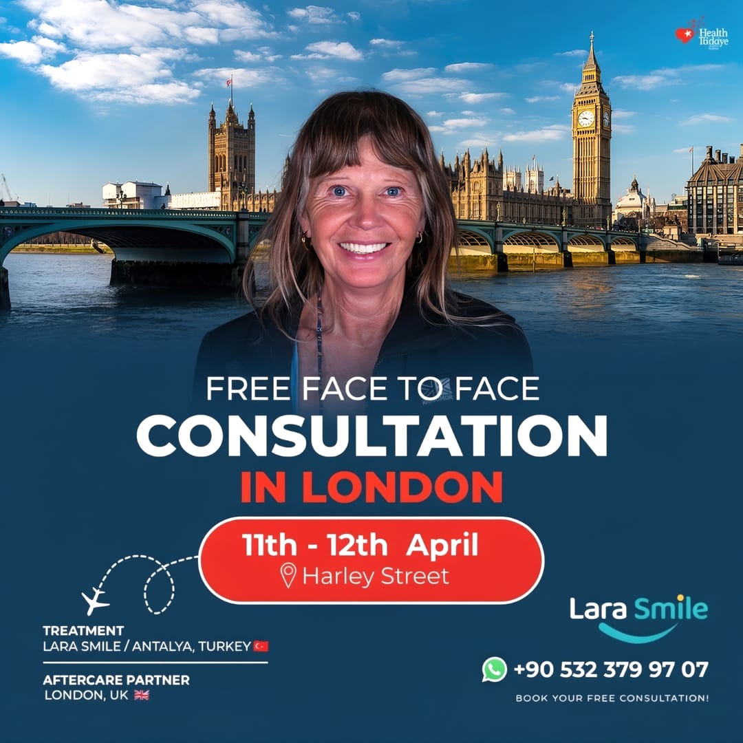 Lara Smile London dental consultation banner